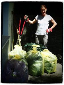 Gartenarbeit