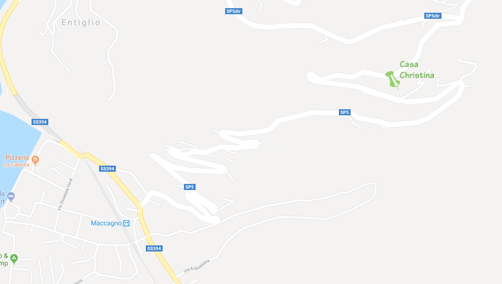 Karte mit Lage des Hauses